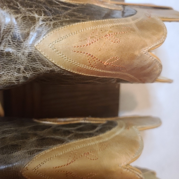 Almost new sterling river cowboy boots size 9.5 - Picture 10 of 14